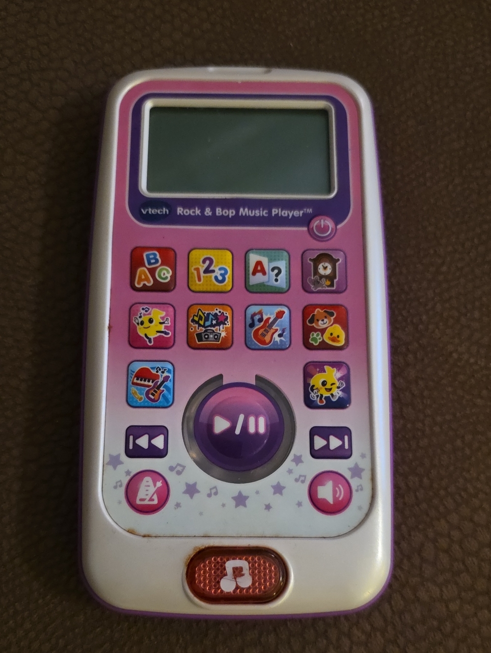 VTech Rock & Bop Music Player — Pink Kids' Learning Audio Toy. WORKS